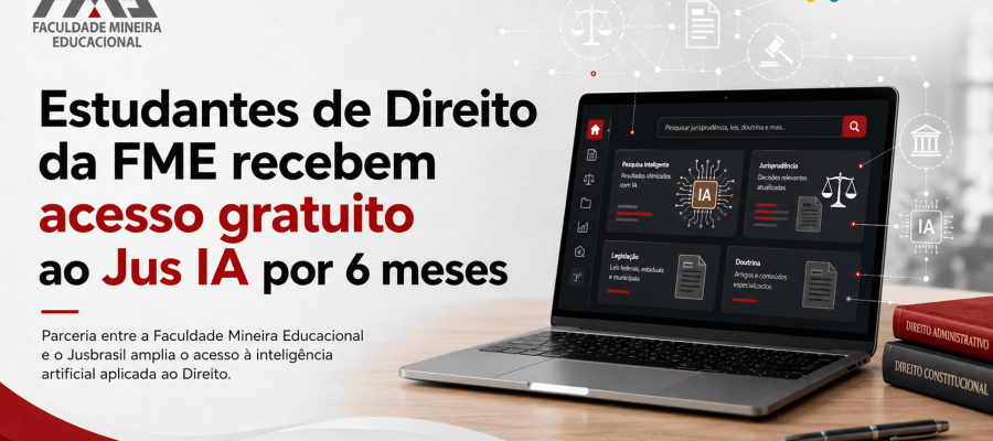 Escola Mineira de Direito firma parceria com o Jusbrasil e garante acesso gratuito ao Jus IA para estudantes de Direito