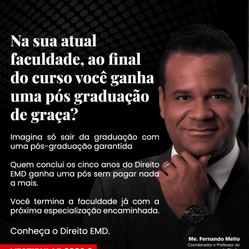 Vestibular da EMD segue com inscrições abertas