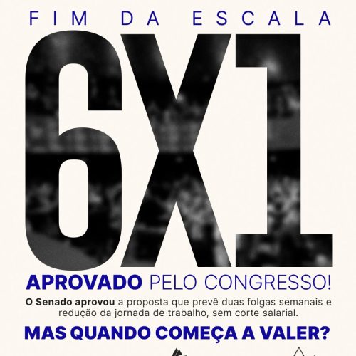 Fim da escala 6×1: veja o que muda e quando começa a valer