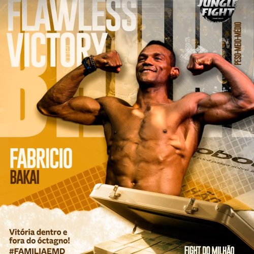 Fabrício Bakai conquista título do Fight do Milhão e prêmio de R$ 500 mil
