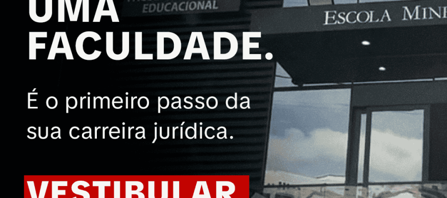 Escola Mineira de Direito está com inscrições abertas para o vestibular